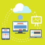 Files synchronized between devices using cloud storage