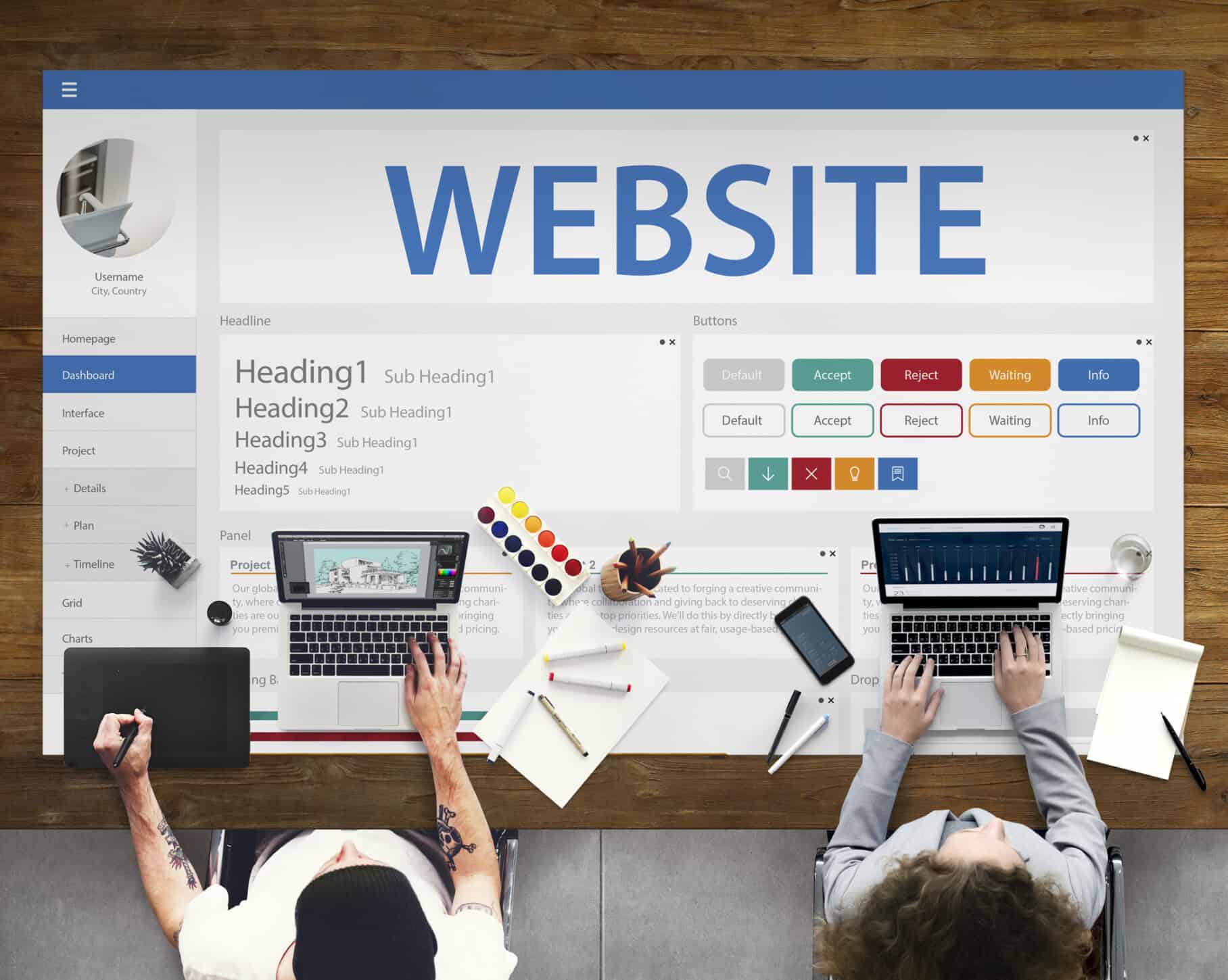 WordPress vs Website Builders: Which Should You Choose? WordPress compared with a website builder interface