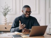 How to Start an Online Business Entrepreneur building an online business with a laptop