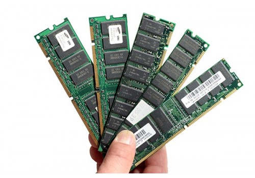 RAM memory modules for a desktop computer
