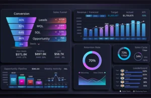 BEST CRM SOFTWARE FOR SMALL BUSINESSES Customer relationship management software dashboard